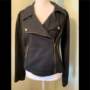 Tulle medium asymmetrical knit jacket or blazer